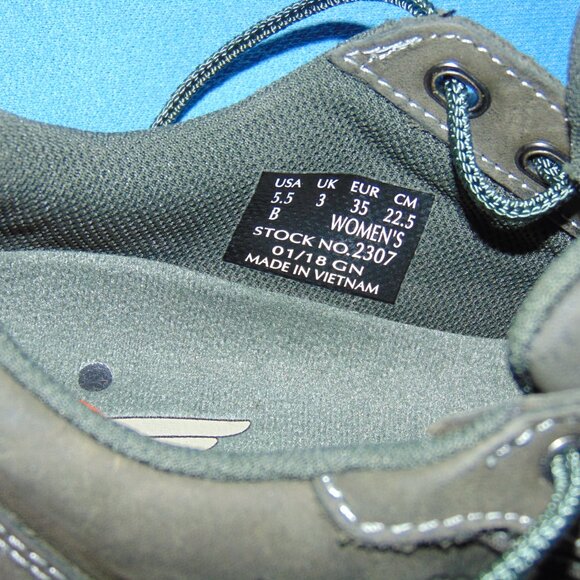 NEW WOMEN'S REDWING COMFORT PRO  WORK OXFORD  COMP TOE  SHOES  5 1/2 B - Picture 5 of 8